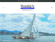 Tablet Screenshot of classicwoodenboat.com.au